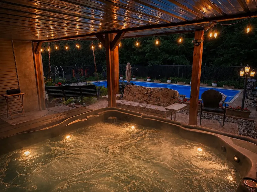 Cozy 2BR Retreat • King Bed + Hot Tub • Near Utica - Image 1