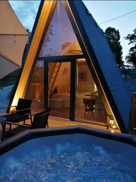 Glamping House with new hot tub and sauna - Image 1