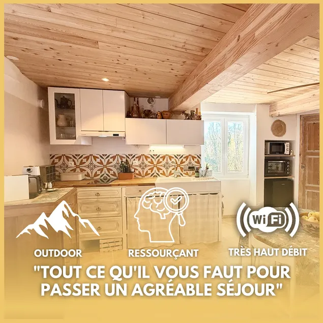 Magnifique Gîte Benvengudo à Ribiers Wi-Fi proche Gorge de la Méouge et de Sisteron - Image 1