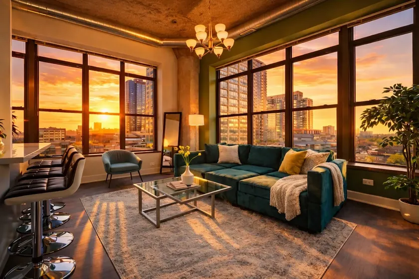 Luxury 2BR | McCormick, Lakefront, Parking & Gym - Image 1