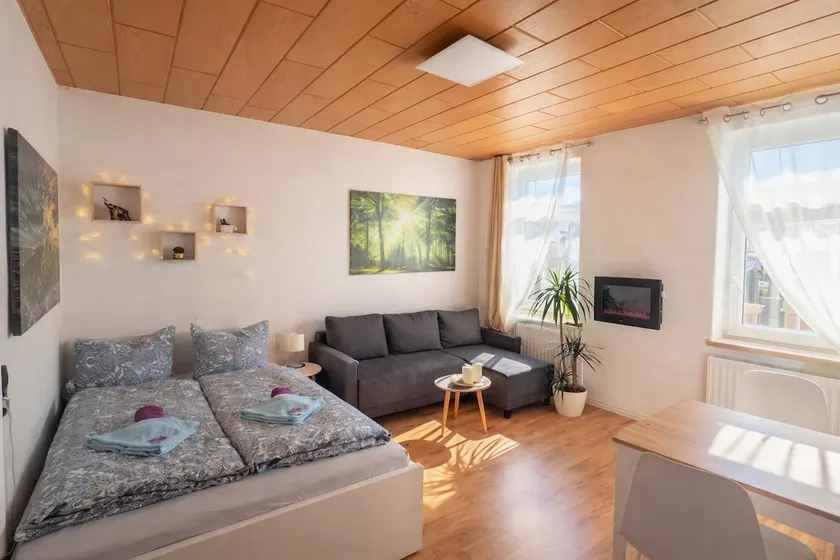 Rothirsch, up to 4 people, within walking distance of the Elbe, central - Image 1