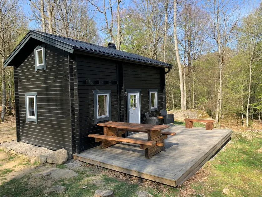 Cabin near lake with swimming & fishing opportunities by boat - Image 1
