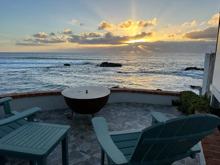 BEACH Front House Dreamy Sunset - Image 1