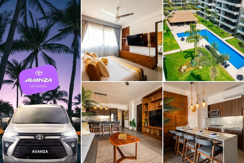 Penthouse with car. Walking distance to the beach - Image 1