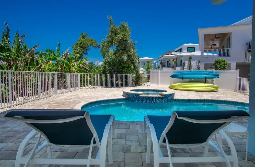 Martin`s Beach House Coco Plum Dream on Avenue G 4 bedroom 3 bath with pool and jacuzzi and 30 ft of dockage - Image 1