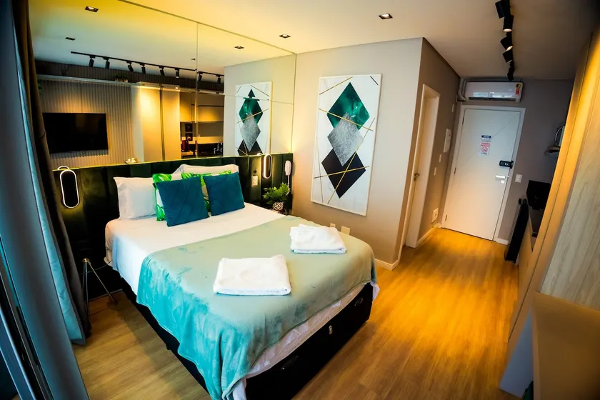 906 - Luxury studio at Maia, Near GRU airport - Image 1