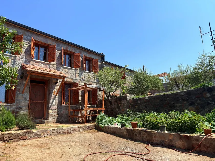 Detached Stone House in Assos Region Hanay Çağla - Image 1