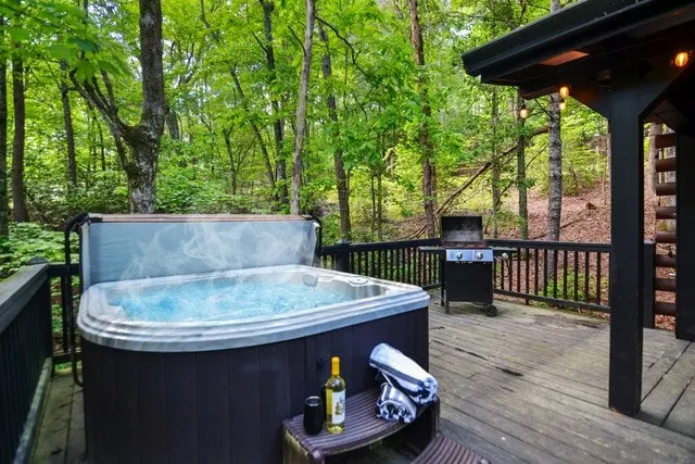 Cozy 2 bedroom Cabin w/hot tub! - Image 1