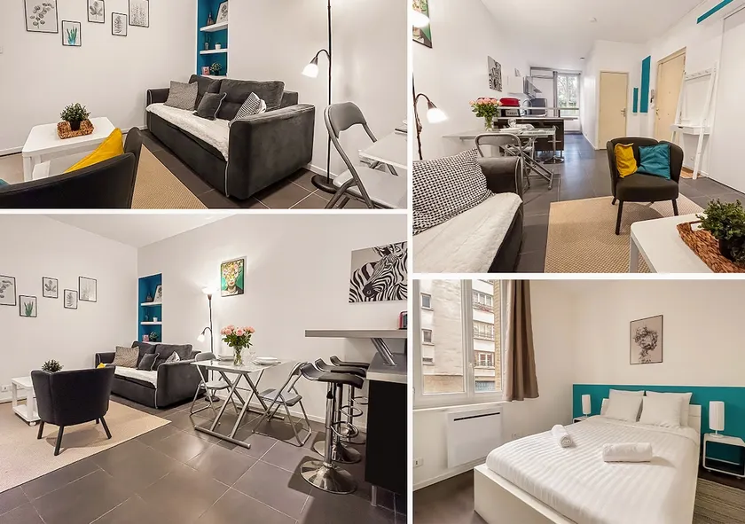 Cozy 1-bedroom apartment • Central • 4 people • Self check-in - Image 1
