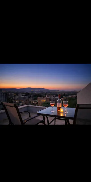 Quiet boutique suite for couples with a private balcony in Gilboa - Image 1
