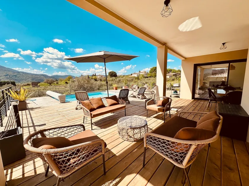 Beautiful!!! Villa Cassis south Ardèche Les Vans private pool breathtaking view - Image 1
