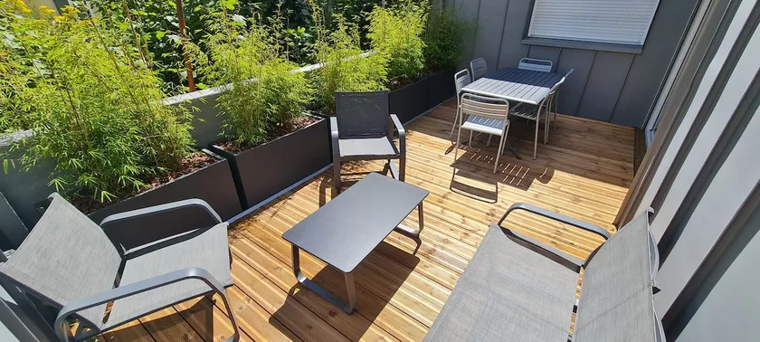 LE POULORIO TERRASSE - T3 RDC - 2 salles de douches ByLocly - Image 1