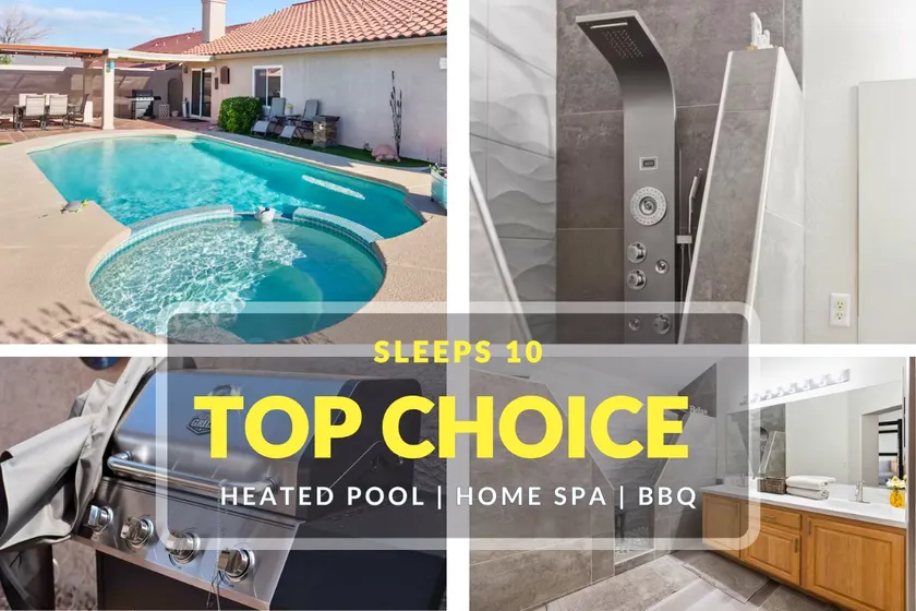 Las Vegas Relaxing Retreat w/heated Pool/SPA/BBQ - Image 1