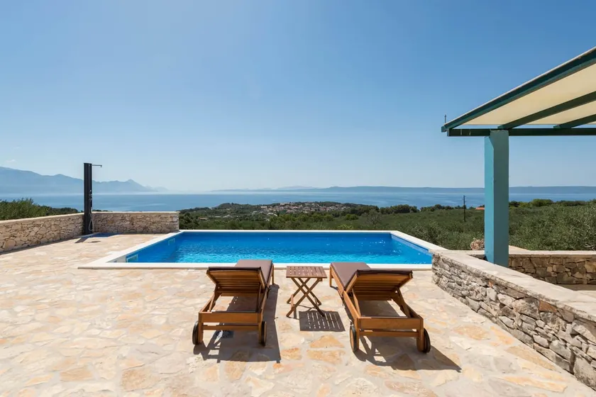 House with a swimming pool - Olive Grove Sumartin - Image 1