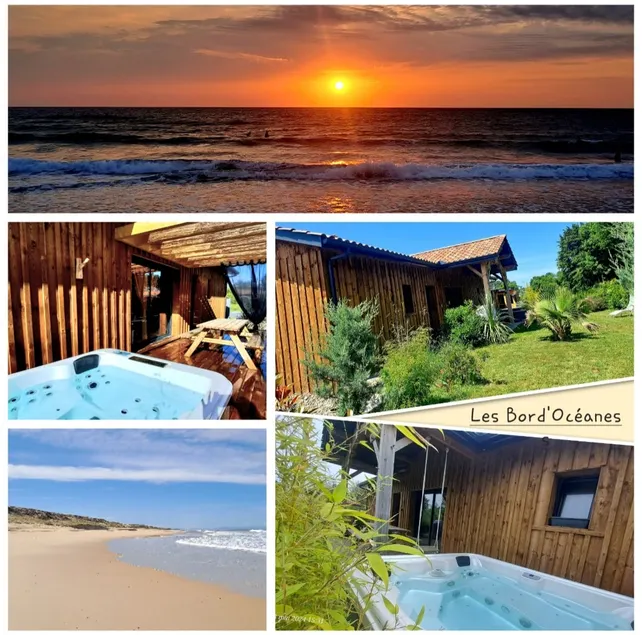 LES BORD'OCEANES Villa MARENSINE Piscine Sauna & spa privatifs - Villa OYAT Spa privatif - Image 1