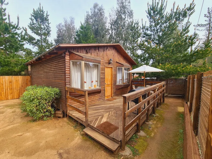 Beautiful cabin in the woods, minutes from the sea. - Image 1