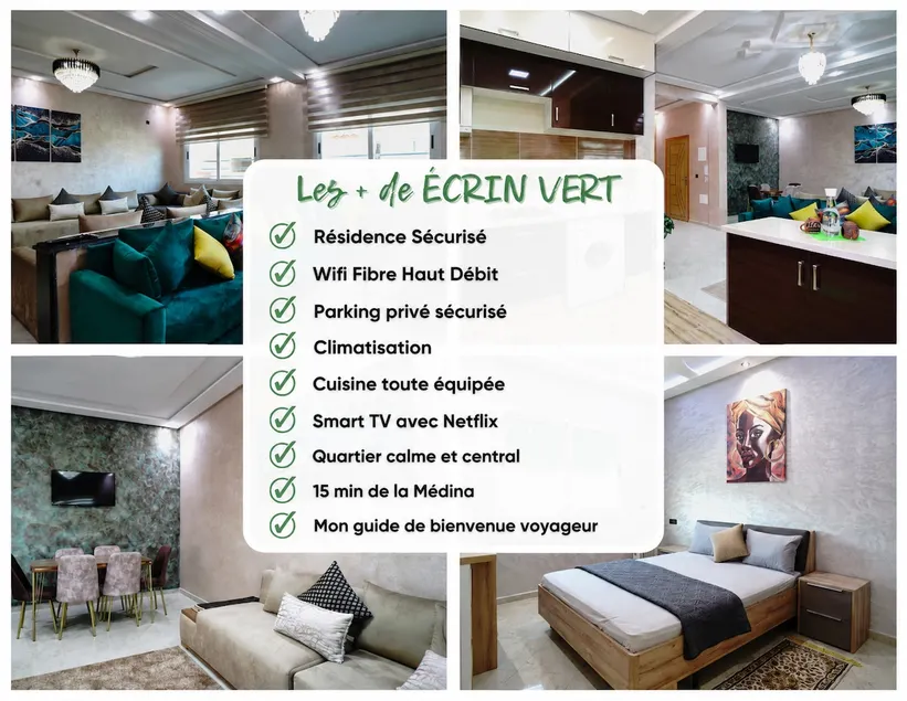 Écrin Vert｜Space & Terrace, 2 bedrooms, Parking - Image 1