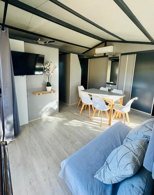 Your Chalet/Mobile Home with Heated Pool, Jacuzzi & Spa - Image 1
