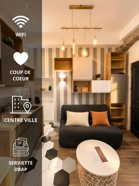 Charming 21m studio - Opéra & Terreaux Lyon - Image 1