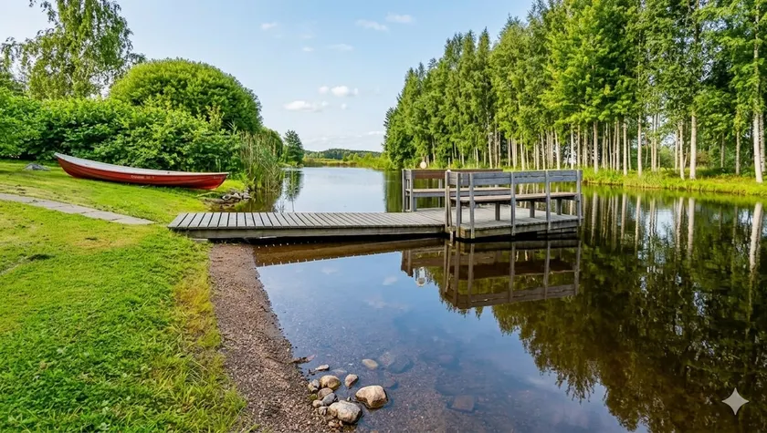 Countryside riverfront winter/summer cabin - Image 1