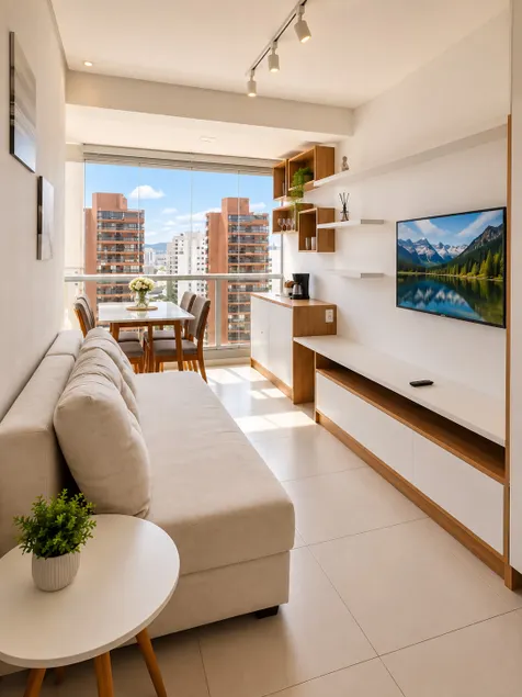 1702 “Modern apartment in Bosque Maia • parking space + pool” - Image 1
