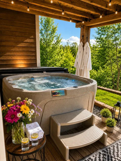 Private Retreat with fire pit and hot tub - Image 1