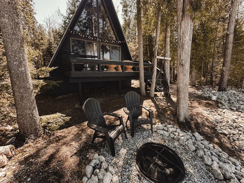 Lake Huron A-Frame | Sunset, Firepit + Cozy Vibes - Image 1