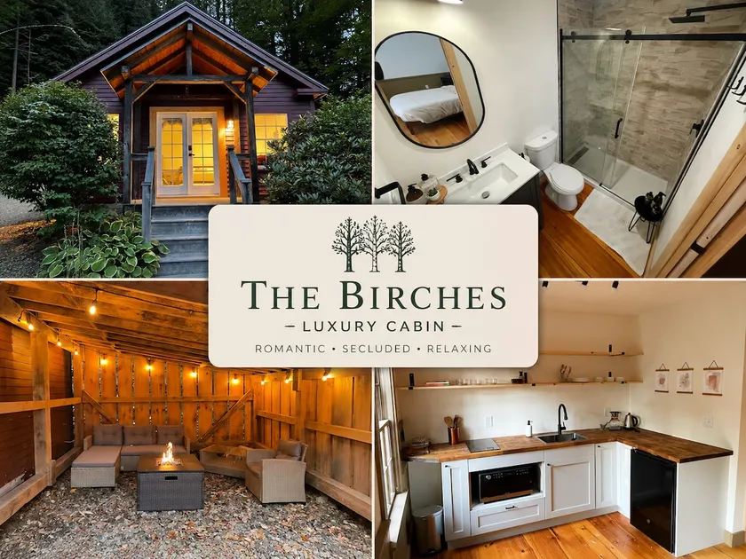 The Birches Luxury Cabin | A White Mountain Escape - Image 1