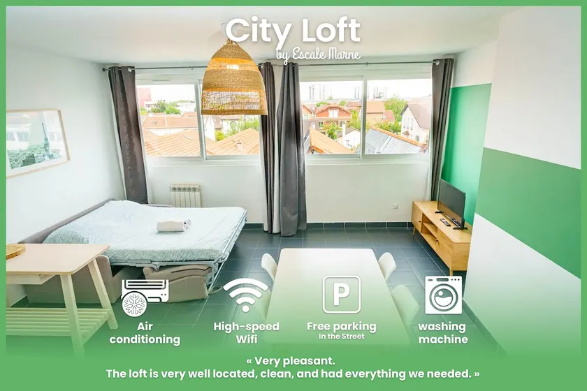 Escale-Marne • City Loft • Air-conditioning - Image 1