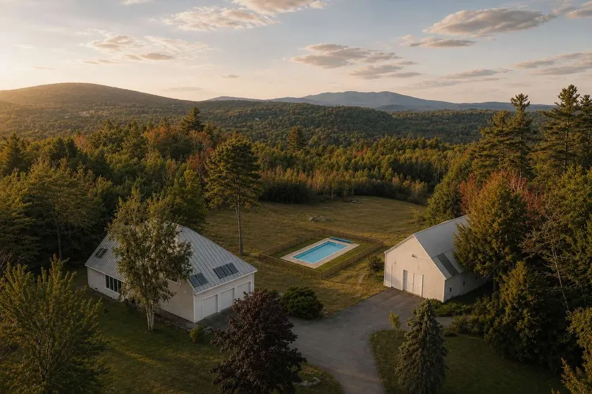 Modern 7-BR Mountain Chalet with Pool Near Sunapee - Image 1