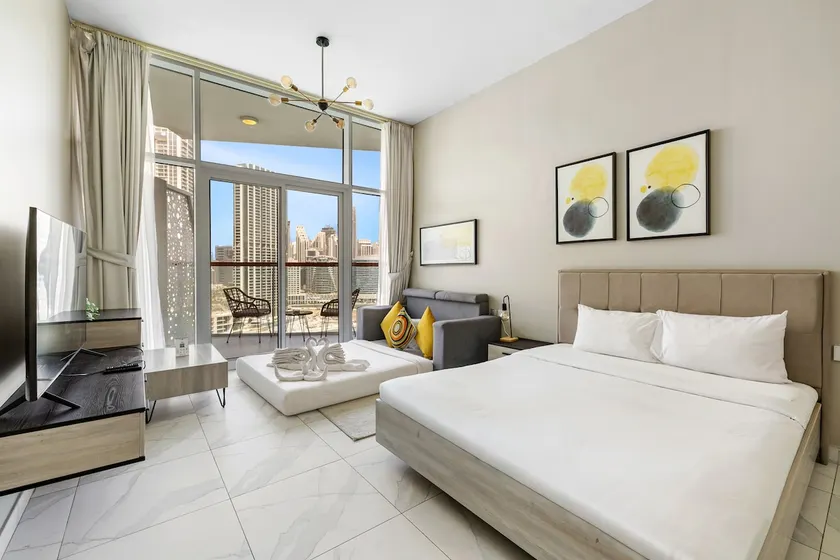 Amazing Studio With Burj Khalifa View - Image 1