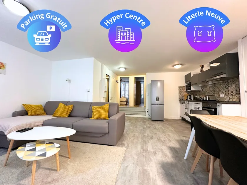 Modern 3-bedroom apartment with Parking + Downtown - Image 1