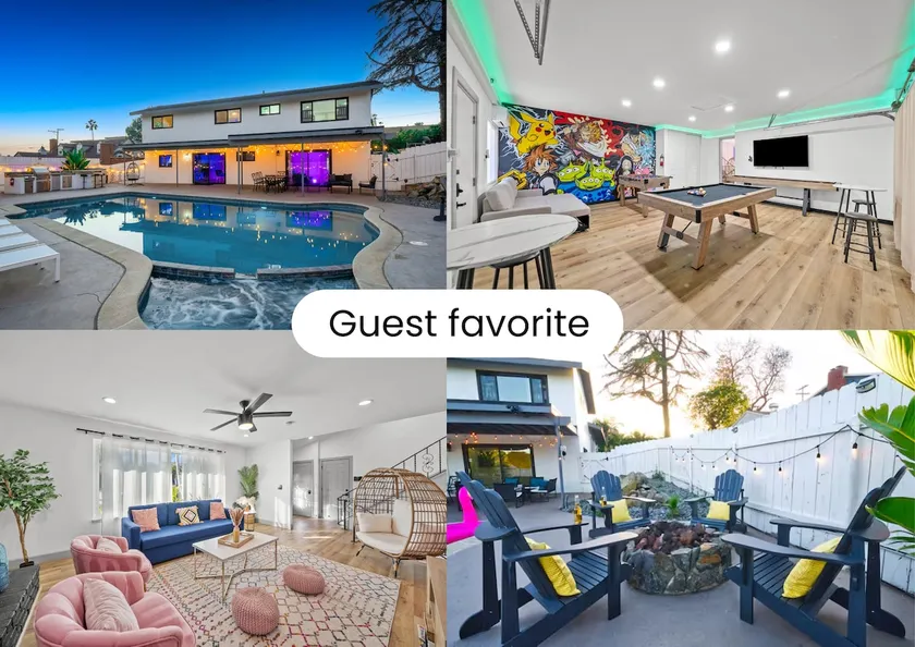 Large Home Heated Pool Spa | Game Room (Sleeps 30) - Image 1