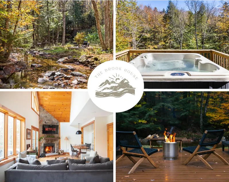 Brook House: Hot Tub, Fire Pit, Ping Pong, Mt Snow - Image 1