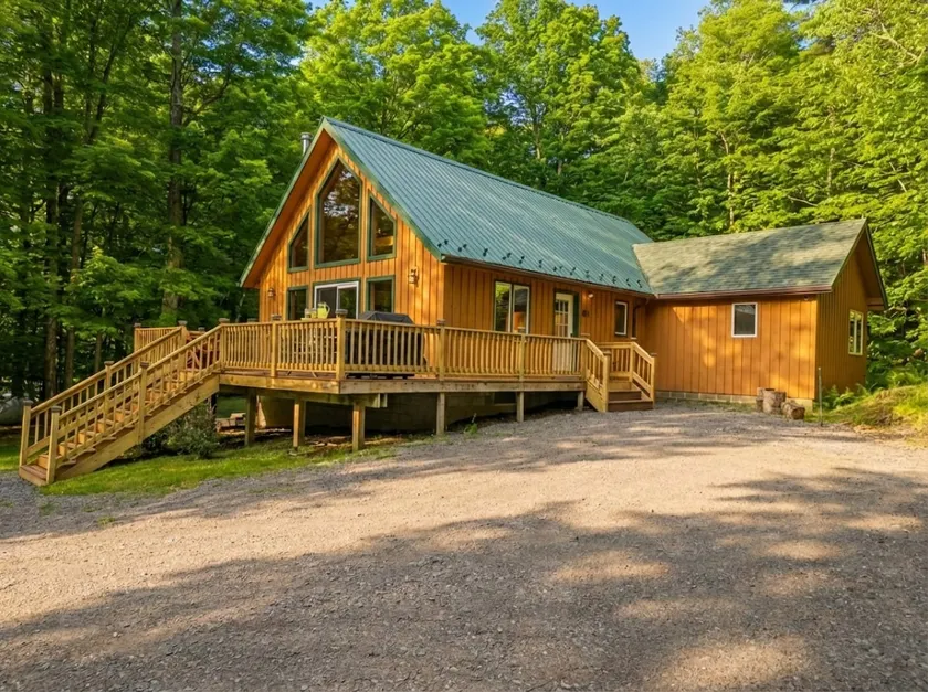 Adirondack Cabin | Grill | Fire Pit | Trail Access - Image 1