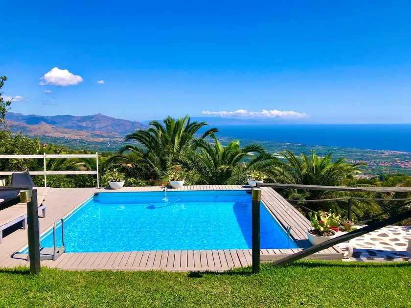 House with Swimming Pool. Near Etna. Sea Panoramic - Image 1