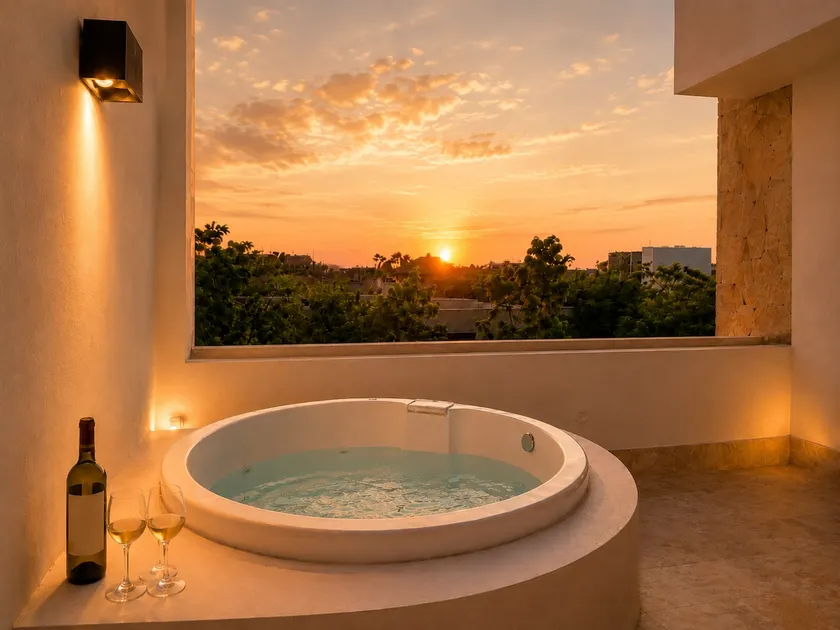 Lovely 1-bedroom condo with pool and jacuzzi - Image 1