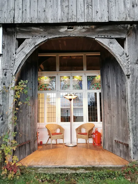 Historic half-timbered house in Detmold - Image 1