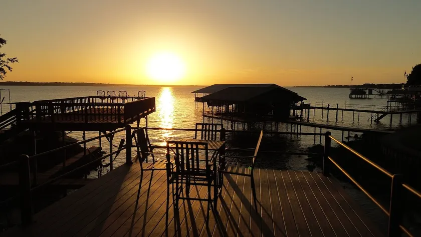 Lakefront House with Dock and Porch - Image 1