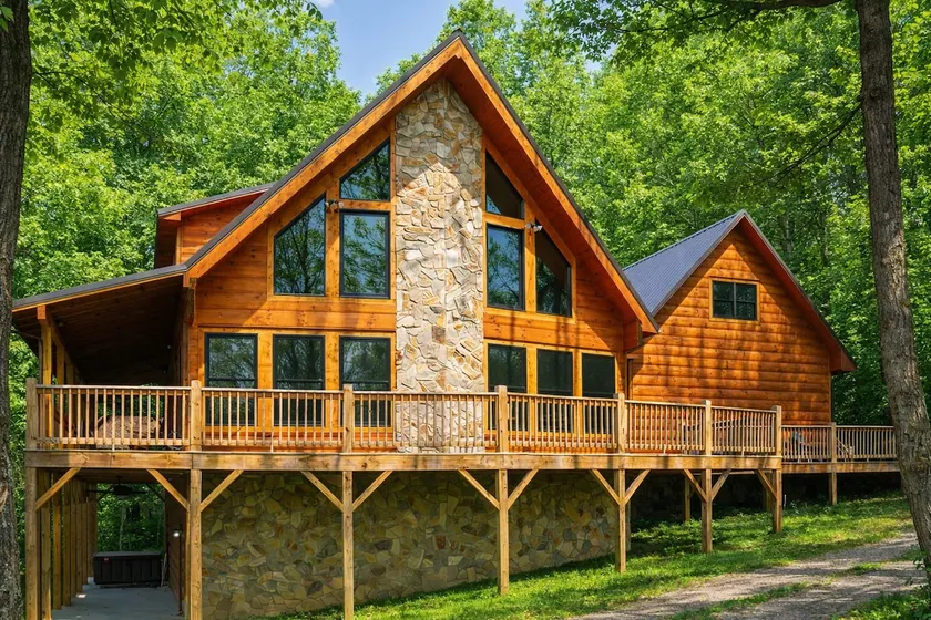 Mountain cabin Mount Airy, NC w/ 5 master bedrooms - Image 1