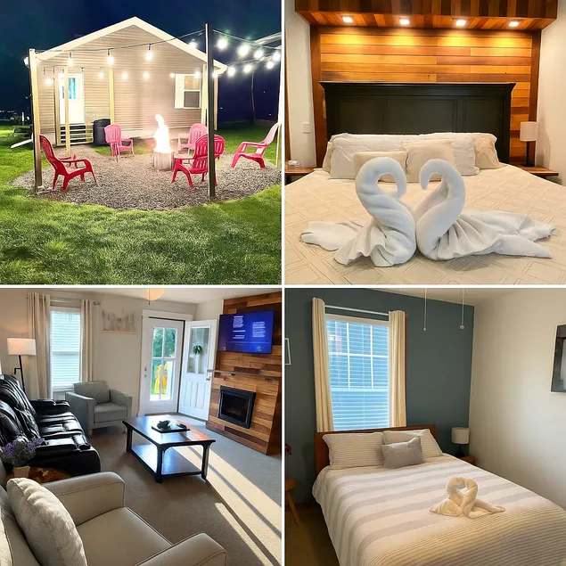 Pet Friendly, 3BR Retreat, King Bed & Hot Tub - Image 1