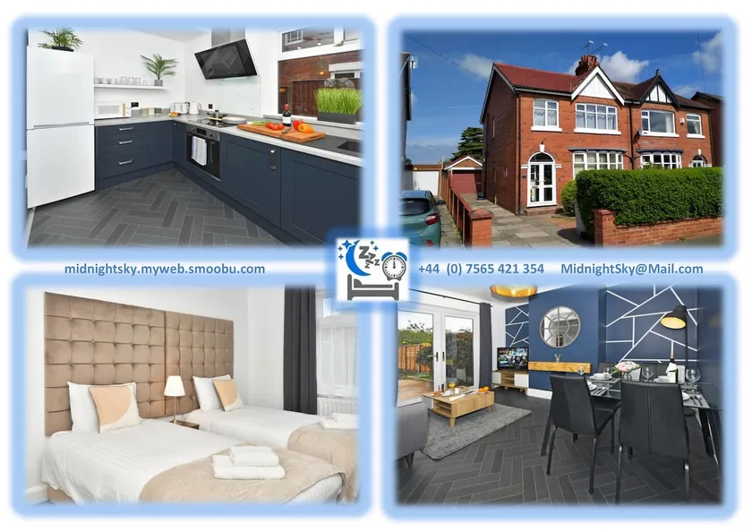 Moonlight House - sleeps 7, driveway, garden - Image 1