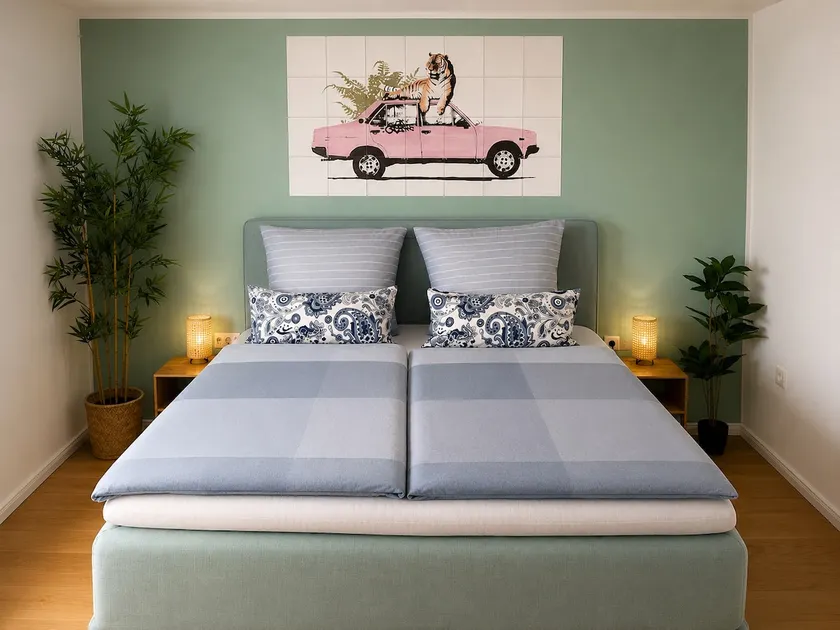 Mint & Meadow – Modernes Landapartment - Image 1
