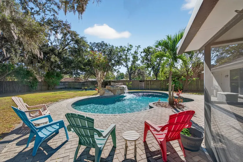 Pool Oasis+Waterfall |Pets OK |9 Guests - Image 1