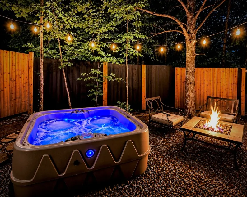 Shire Villa: New Hot Tub, String Lit Fire Pit, Axe Throwing & Bigfoot! - Image 1