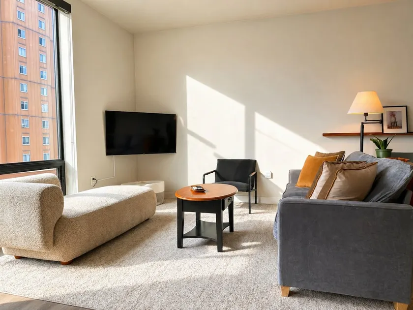 Luxe 1BR Apt Near Brady with Balcony | Sleeps 4 - Image 1