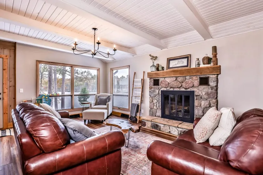 Lakefront Escape with Private Dock & Fireplace - Image 1