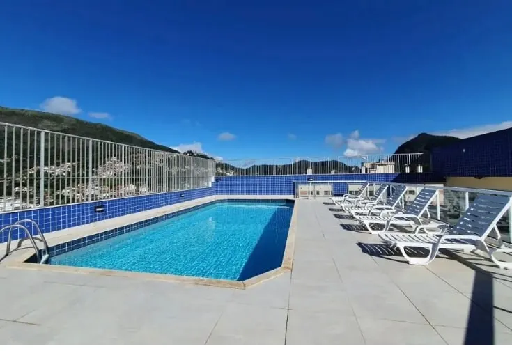Great apartment: swimming pools, sauna, fitness center and balcony - Image 1