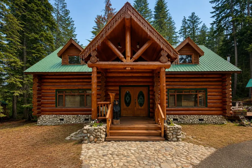 Log Cabin Life| Hot Tub | Pool Table | BBQ | Deck - Image 1