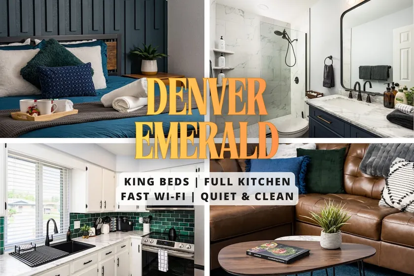 King Beds, W/D, Full Kitchen Near Downtown Denver! - Image 1